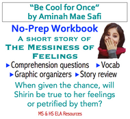 study guide for Be Cool for Once middle school