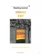 Strange Exit by Parker Peevyhouse resources material classroom teaching