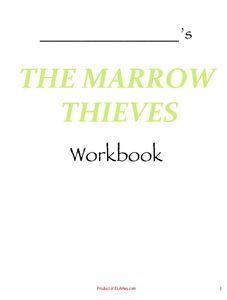 classroom resources for the marrow thieves high school