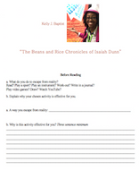 Beans and Rice chronicles kelly j. baptist Flying Lessons Stories classroom resources worksheets