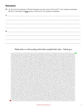 assessment for The Marrow Thieves by Cherie Dimaline middle school