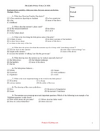 The Little Prince by Antoine de Saint-Exupéry: Novel Test 1, Ch. 1-9