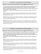 The Little Prince by Antoine de Saint-Exupéry: Ch 7 Serious Matters Writing Activity