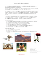 The Little Prince: Post-Novel Creative Writing Exercise