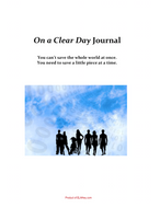On a Clear Day by Walter Dean Myers materials