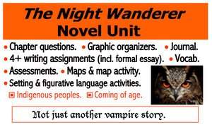 The Night Wanderer by Taylor: XL UNIT -No-Prep