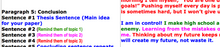 5 Paragraph Essay Color-Coded Guide, 4 Examples. Common Core Standards-Aligned