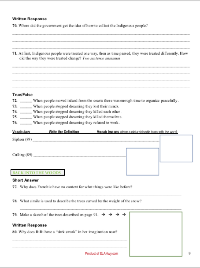The Marrow Thieves Cherie Dimaline products: workbook, chapter questions, tests, assessments, dual entry journal, resources