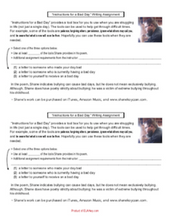 middle school  lessons plan for Instructions For a Bad Day slam poetry Shane Koyczan