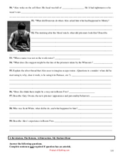 ya scary BOOK FOR reluctant readers middle school boys Chapter questions teaching materials