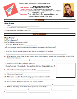 classroom resources materials chapter questions 