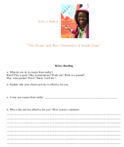 Flying Lessons & Other Stories Ellen Oh classroom resources teaching materials
