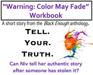 “Warning: Color May Fade" by Leah Henderson resources questions worksheet materials middle school high school black enough stories of being young and black in amercia