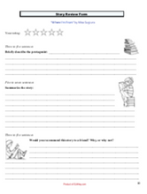 reading review activity for short stories
