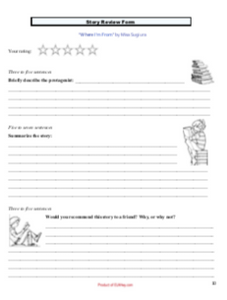 reading review activity for short stories