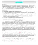 Conclusion Paragraphs Practice resources lesson worksheet middle school high school essay lesson essay resources