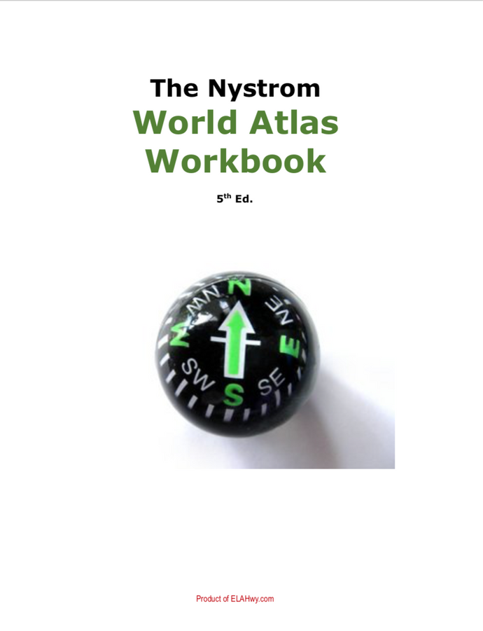 Atlas Workbook - Nystrom, 5th Ed, SpEd Modified