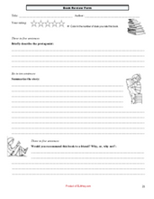 book review form