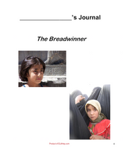 The Breadwinner by Deborah Ellis: Reading Journal