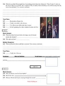 Wilder Girls by Rory Power classroom resources teaching materials lesson worksheet climate change middle school high school lord of the flies