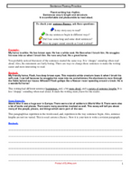 middle school writing lessons high school Sentence Fluency practice worksheets english language arts six traits